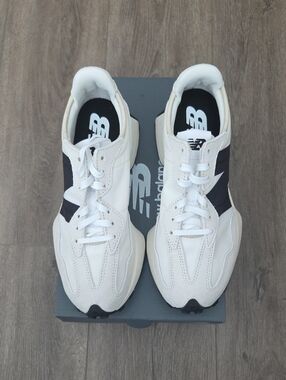 New Balance 327 Women's Sneaker White/salt Women 8/Men 6.5
